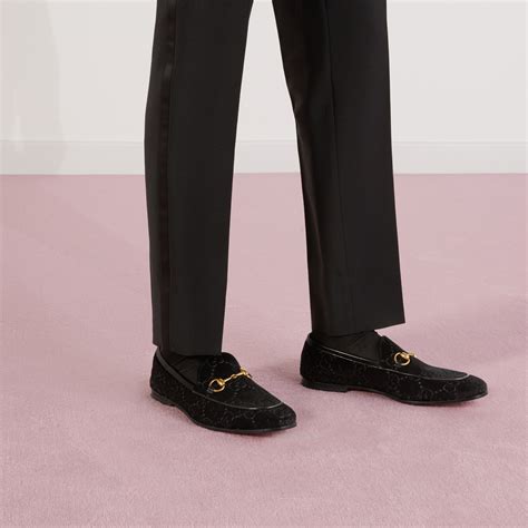 gucci velcro shoes|Gucci jordaan velvet.